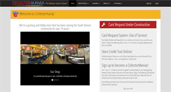 Desktop Screenshot of collectormaniaparker.com